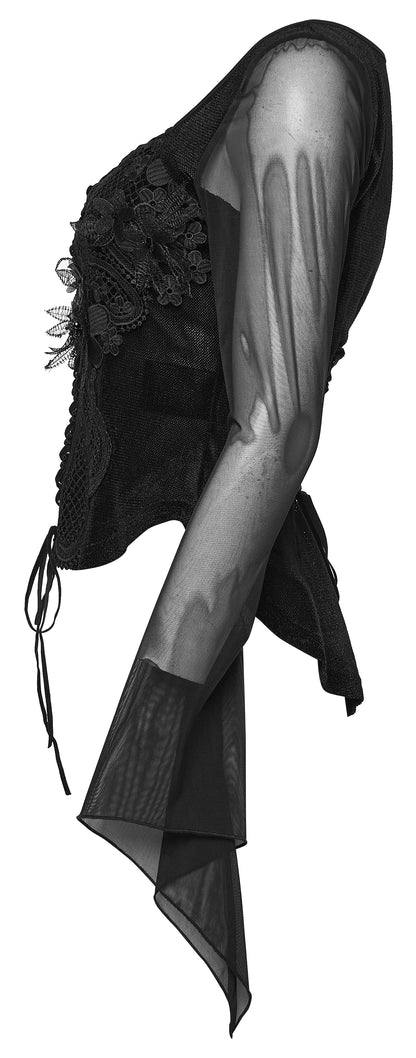 Punk Rave Selene Embroidery Blouse