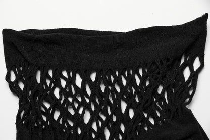 Punk Rave Vespera Off-Shoulder Fishnet Set