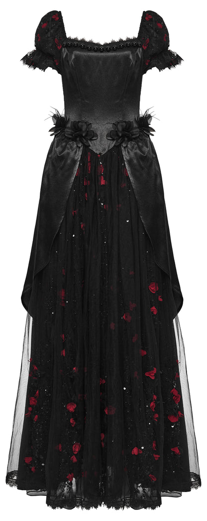 Punk Rave Isolde Gorgeous Rose Dress