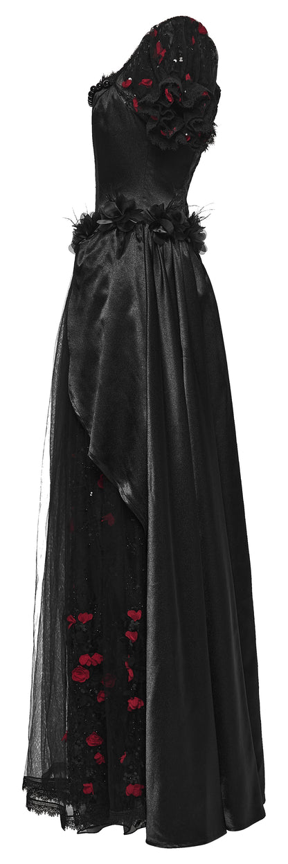Punk Rave Isolde Gorgeous Rose Dress