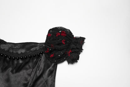 Punk Rave Isolde Gorgeous Rose Dress