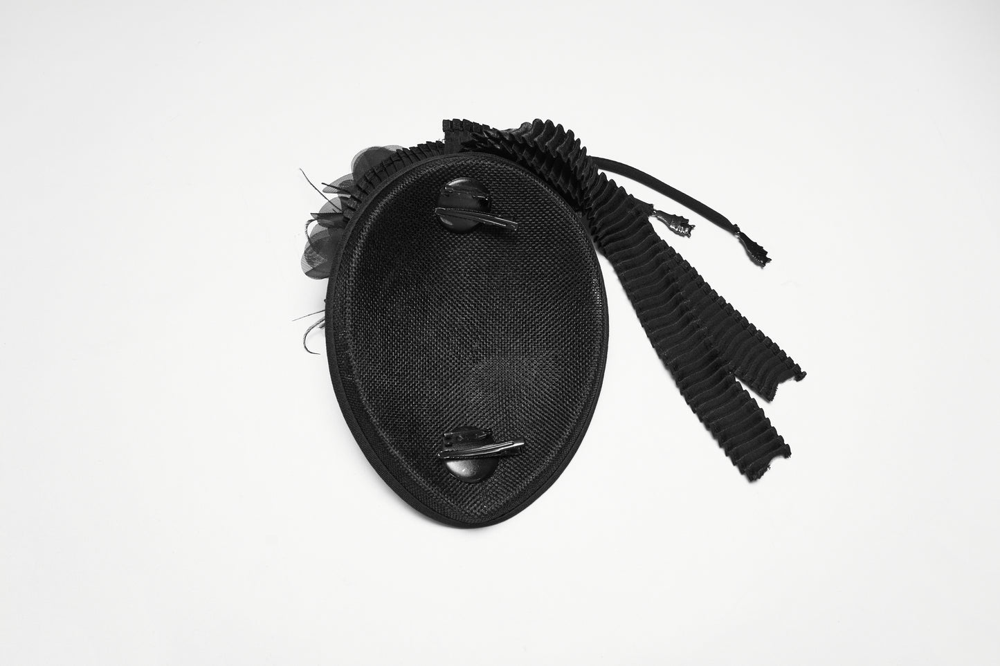 Punk Rave  Goth Rose Ribbon Formal Hat