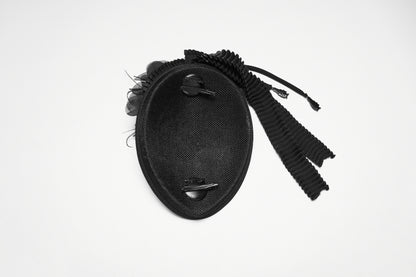Punk Rave  Goth Rose Ribbon Formal Hat