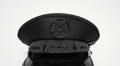 Punk Rave Malphas Dark Military Hat
