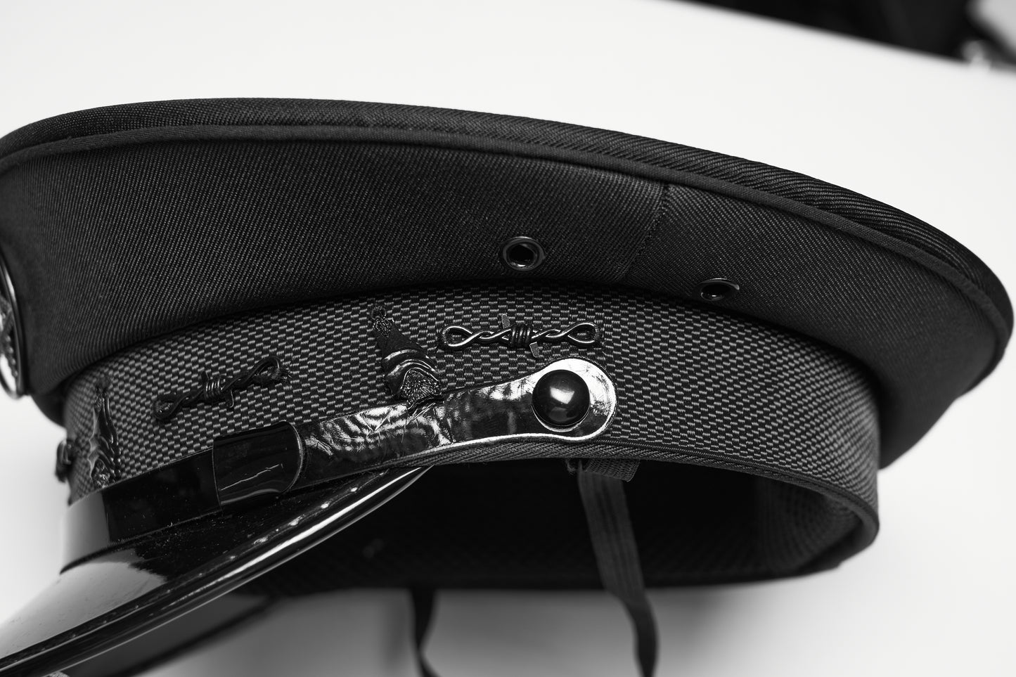 Punk Rave Malphas Dark Military Hat