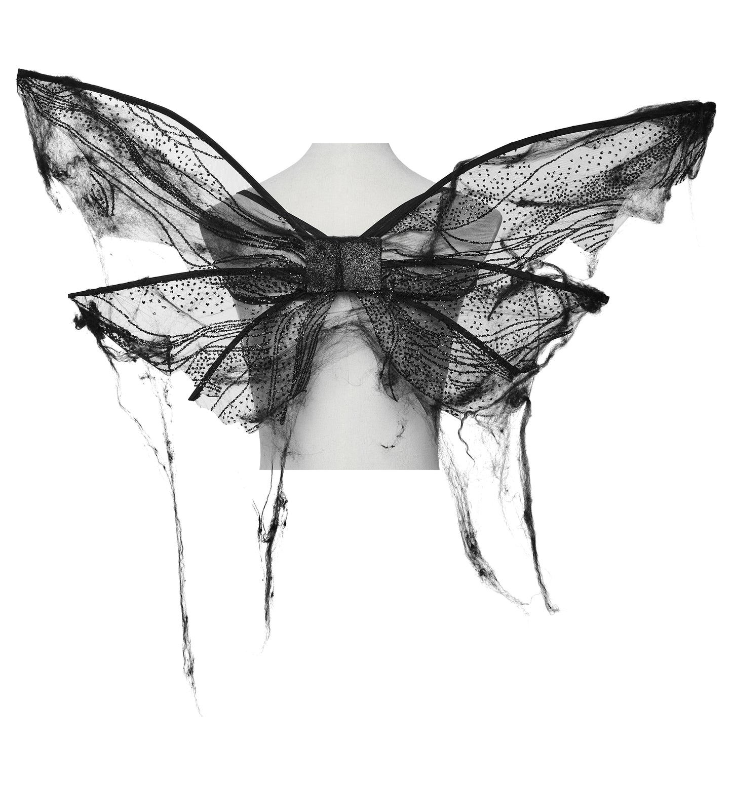 Punk Rave Morrigan Gothic Butterfly Wings - Black