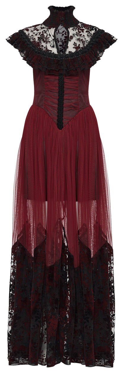 Punk Rave Gothic Flying Sleeve Dress