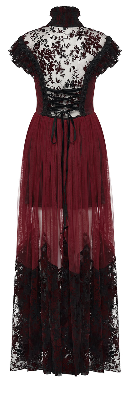 Punk Rave Gothic Flying Sleeve Dress