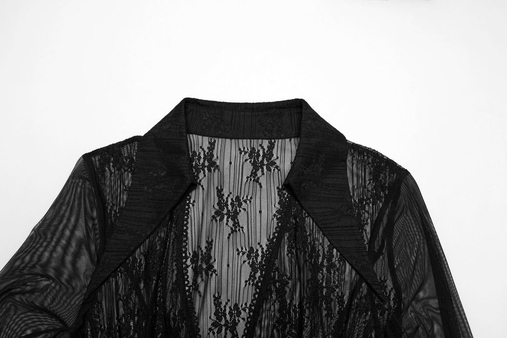 Punk Rave Tau Lace Cardigan