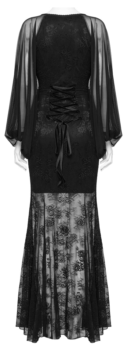 Punk Rave Calliope Goth Night Bat Dress - Kate's Clothing