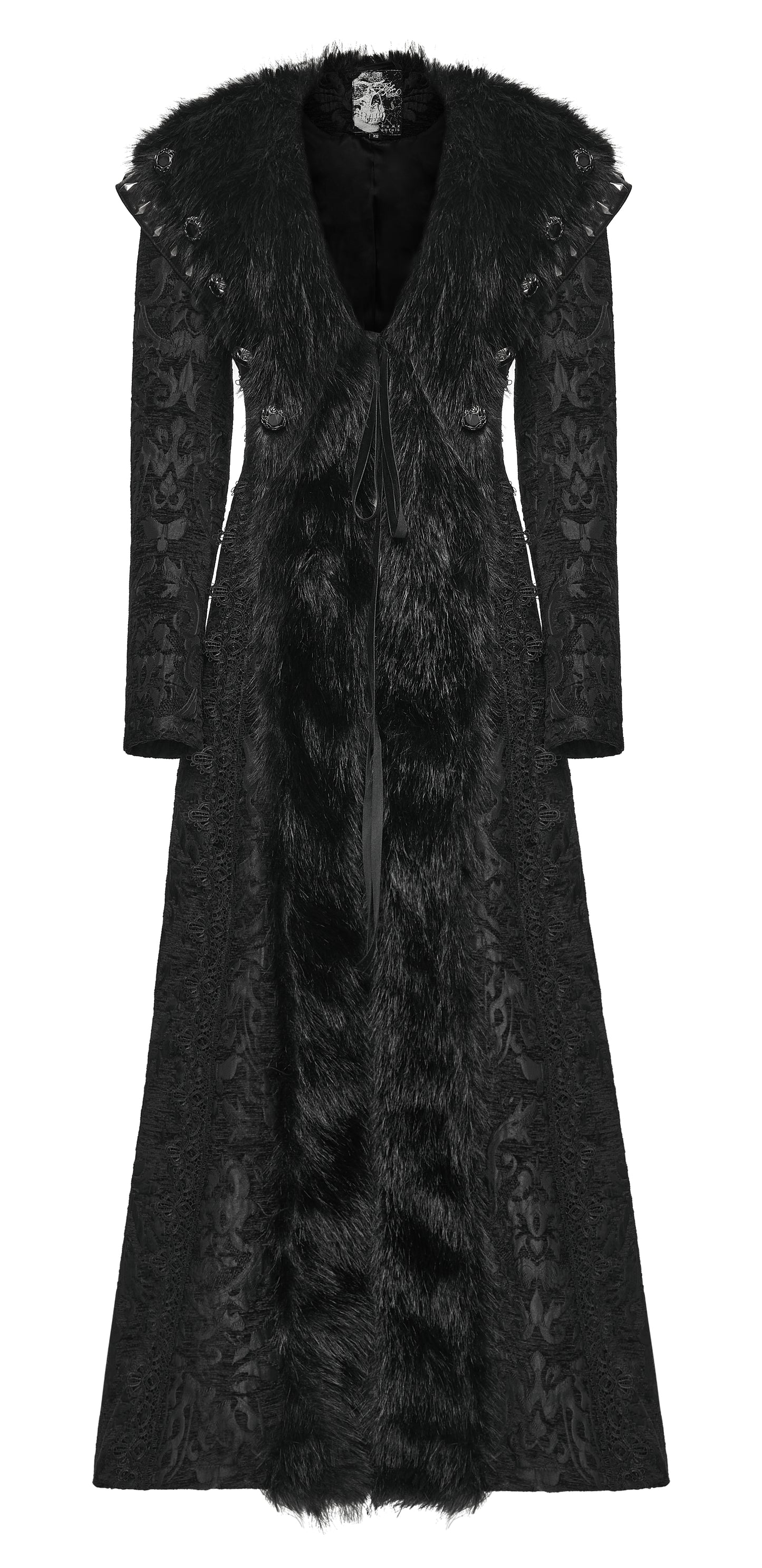 Punk Rave Goth Gorgeous Plush Coat