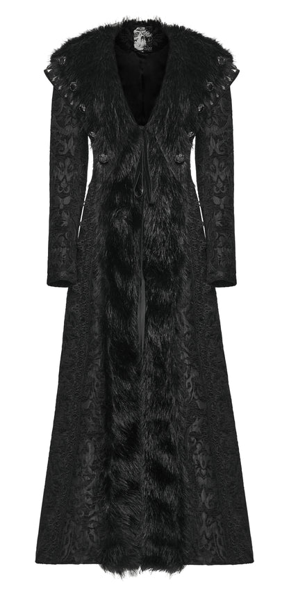 Punk Rave Goth Gorgeous Plush Coat