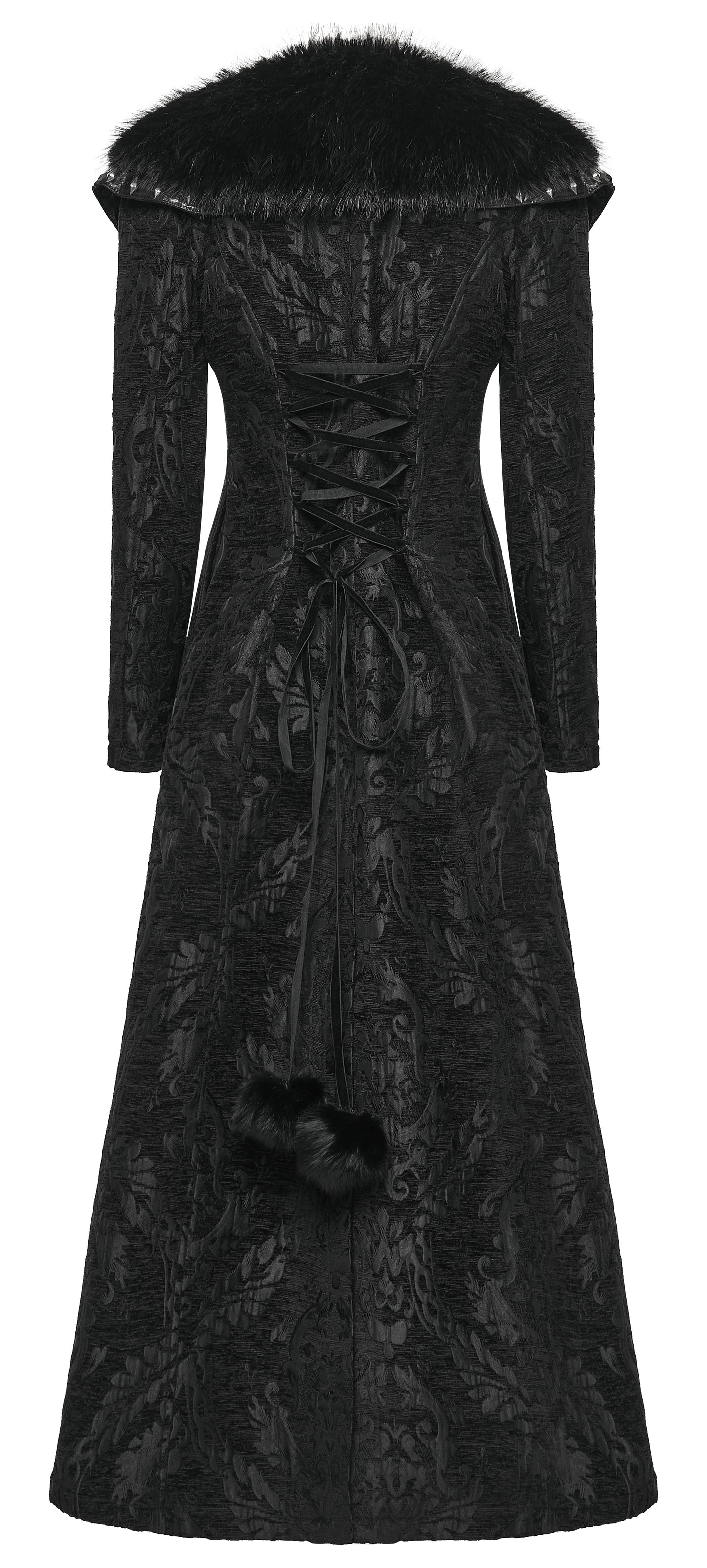 Punk Rave Goth Gorgeous Plush Coat