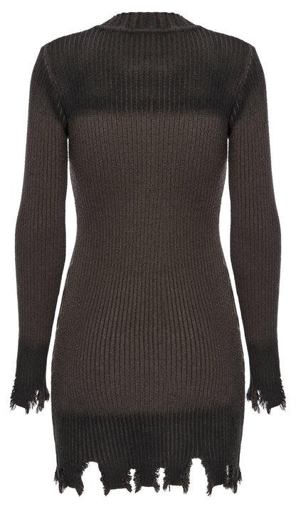 Punk Rave Lunar Eclipse Embroidered Dress