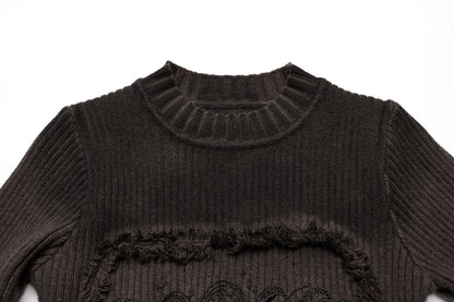 Punk Rave Lunar Eclipse Embroidered Dress