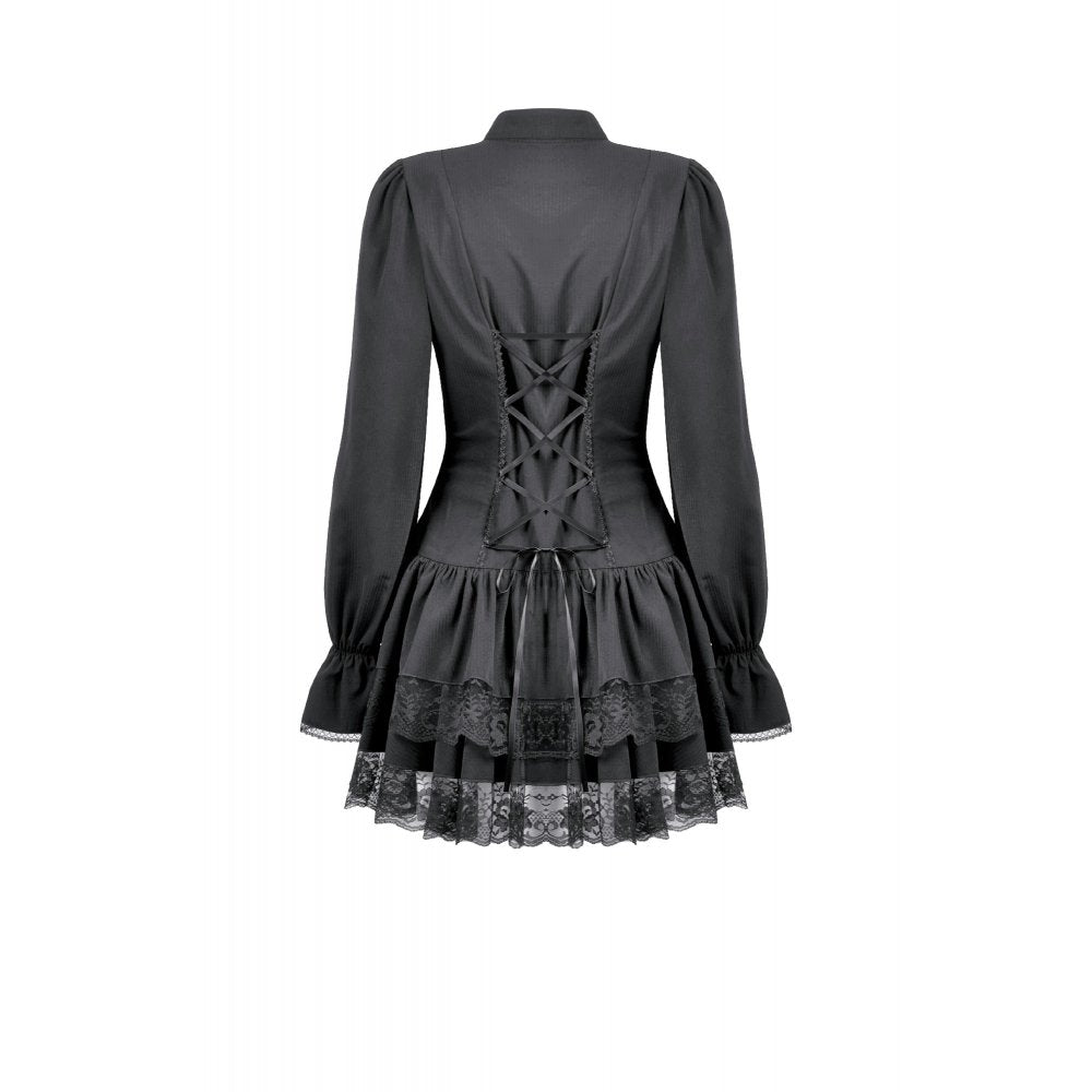 Dark in Love Desdemona Victorian Mini Dress