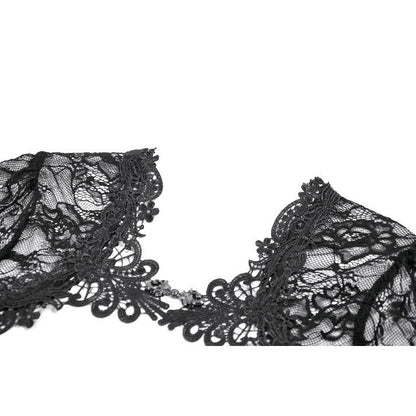 Dark In Love Lilith 3D Lace Bell Sleeve Cape