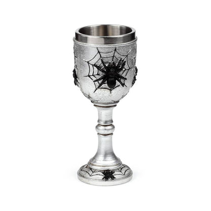Gothic Gifts Decorative Spider Web Goblet