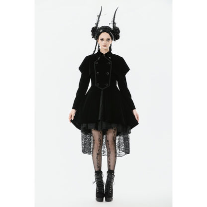 Dark in Love Lilith Officer Velvet Coat