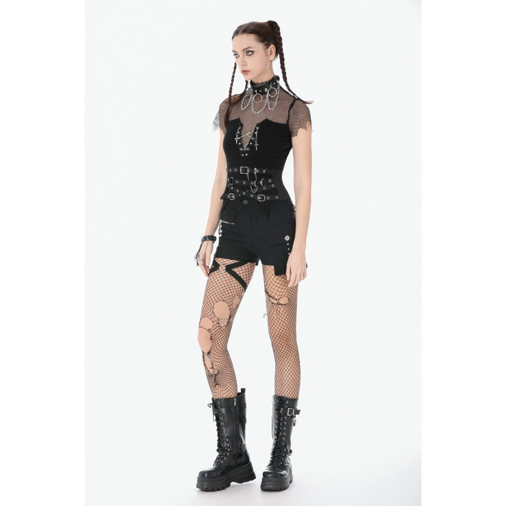 Dark in Love Catriona Gothic Buckled Waist Belt