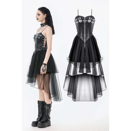 Dark in Love Isolde Buckled Corset Dress