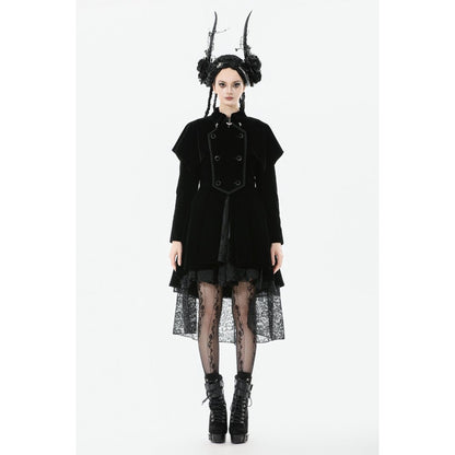 Dark in Love Lilith Officer Velvet Coat