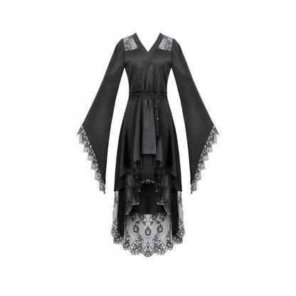 Dark in Love Selene Gothic Kimono Tail Dress