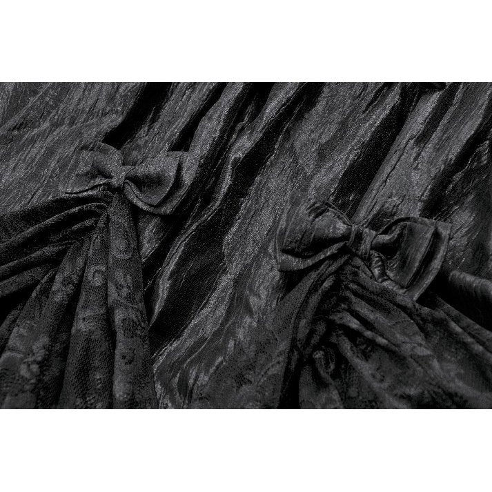 Dark in Love Shadow Lament Ruched Lolita Dress