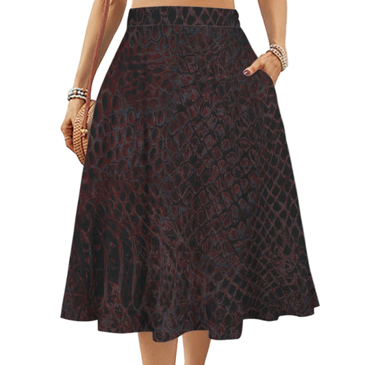 ANTIBrand Shedding Skin Wyvern Skin Midi Skirt