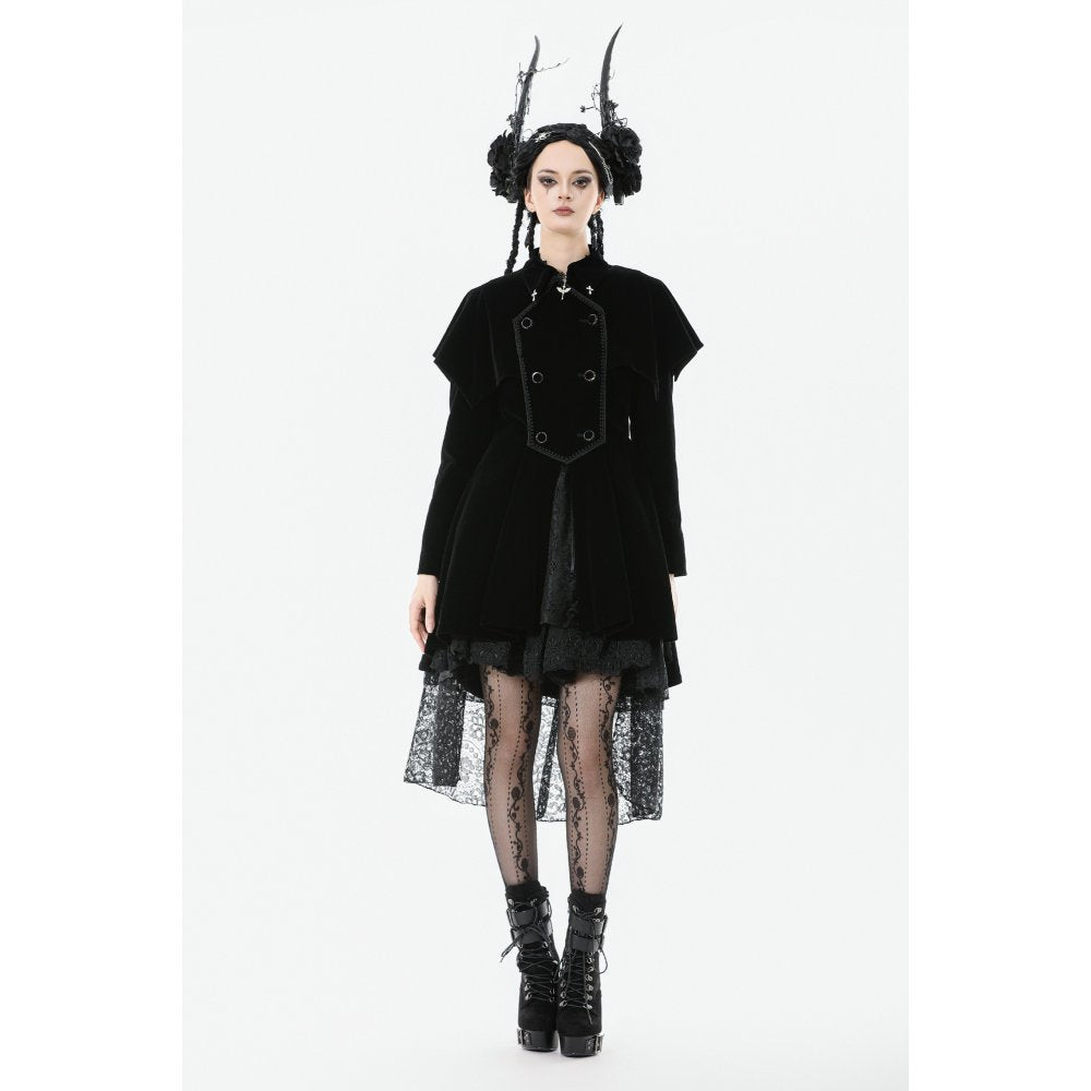 Dark in Love Lilith Officer Velvet Coat