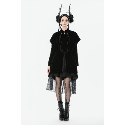 Dark in Love Lilith Officer Velvet Coat