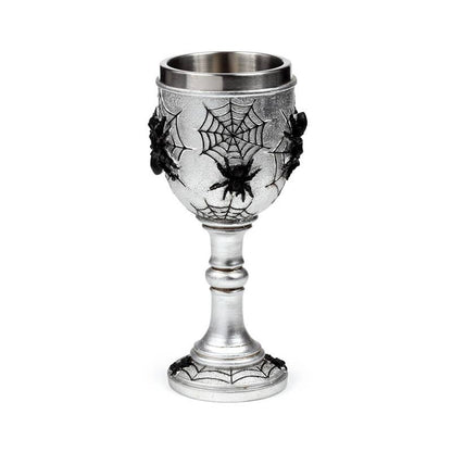 Gothic Gifts Decorative Spider Web Goblet