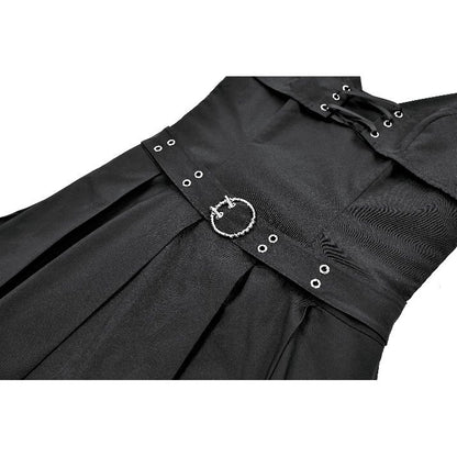Dark in Love Crypt Rebel Pleated Dress