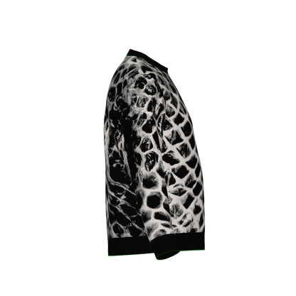 ANTIBrand Shedding Skin Snakeskin Effect Knitted Jumper