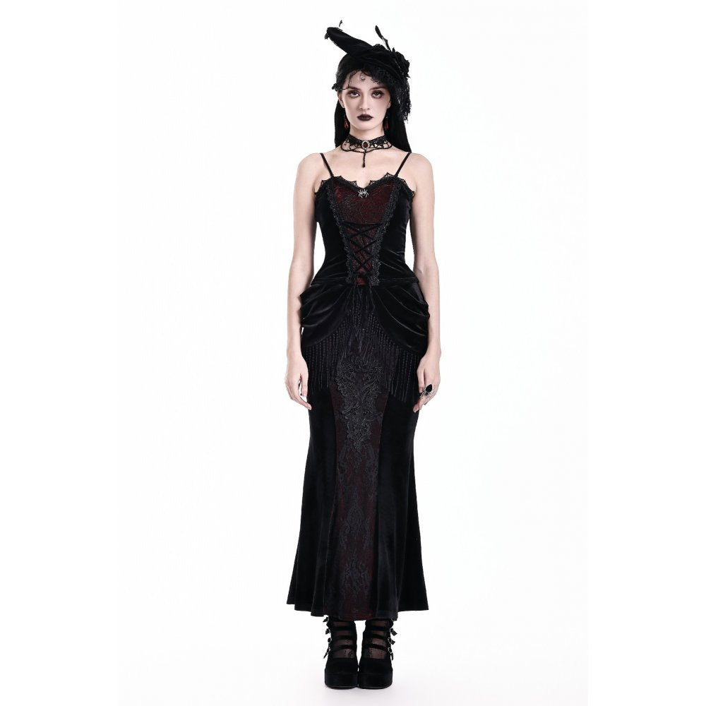 Dark in Love Widow’s Web Corset Cami Top