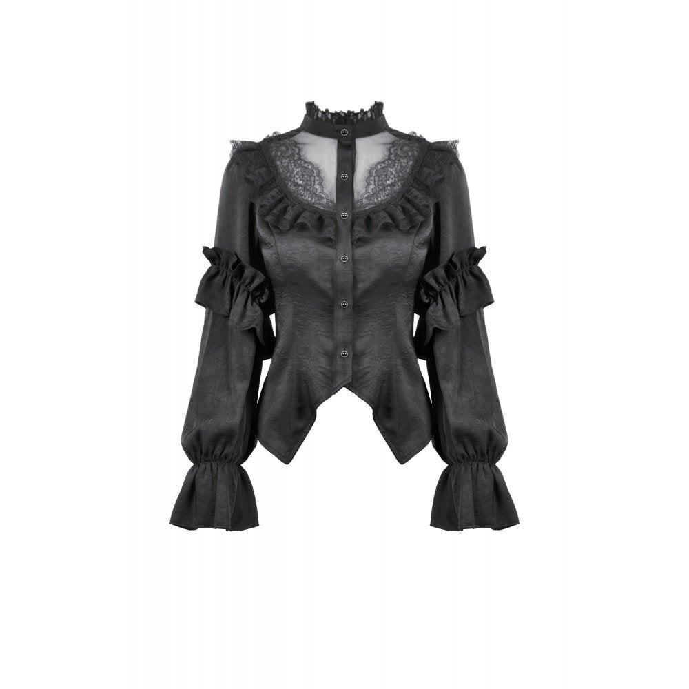 Dark in Love Bellatrix Frill Blouse