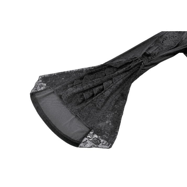 Side lace view of Punk Rave Erzebeth pants