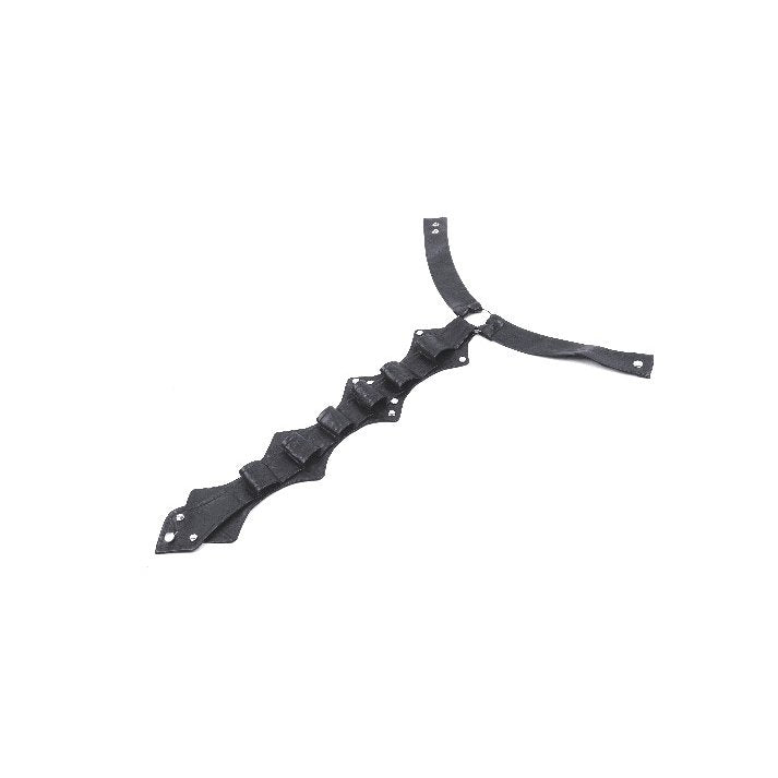 Dark in Love Kaia Skeleton Punk Leather Bow Tie - Kate's Clothing