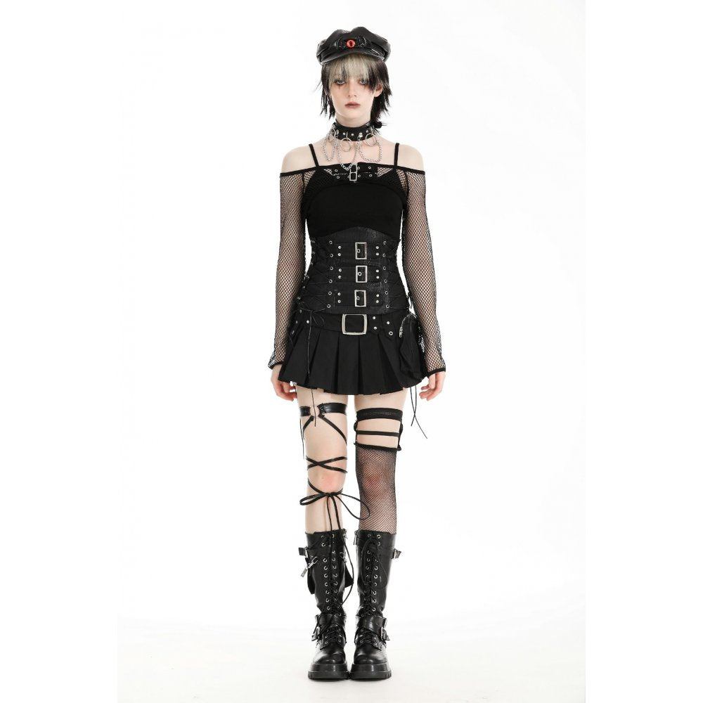 Dark in Love Oriana Fishnet Sleeves - Kate's Clothing
