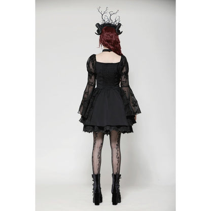 Dark in Love Blanche Butterfly big sleeves Dress