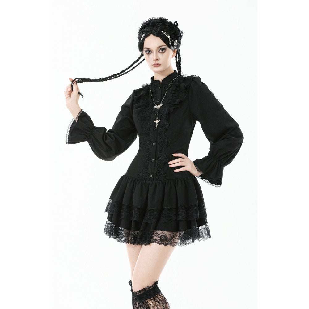 Dark in Love Desdemona Victorian Mini Dress