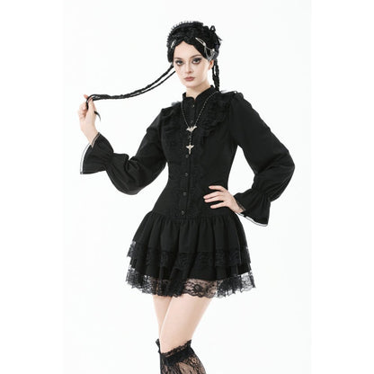 Dark in Love Desdemona Victorian Mini Dress