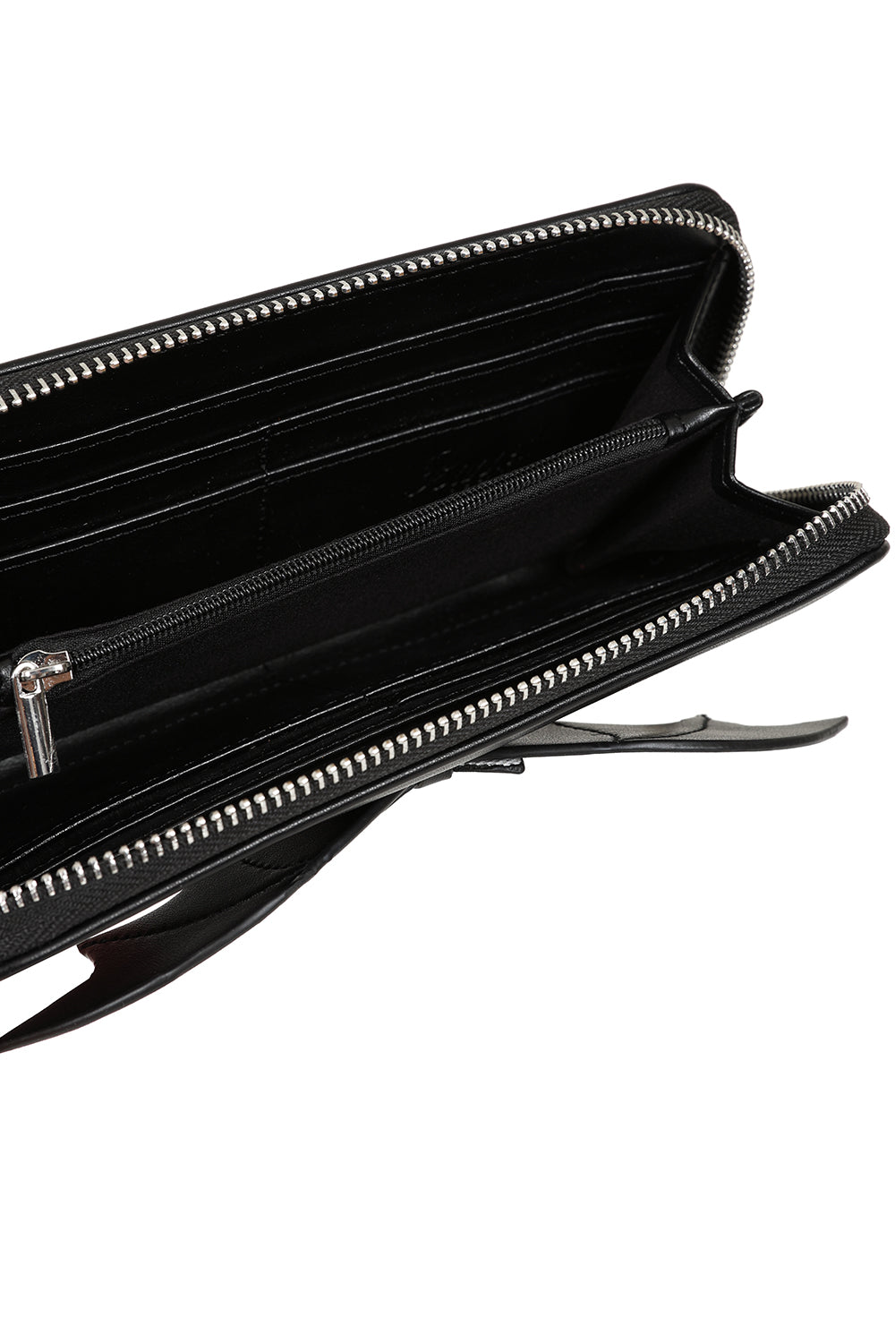 Banned Black Glamorama Purse with Bat Wing and Corset Lacing Detail - Kate's Clothing