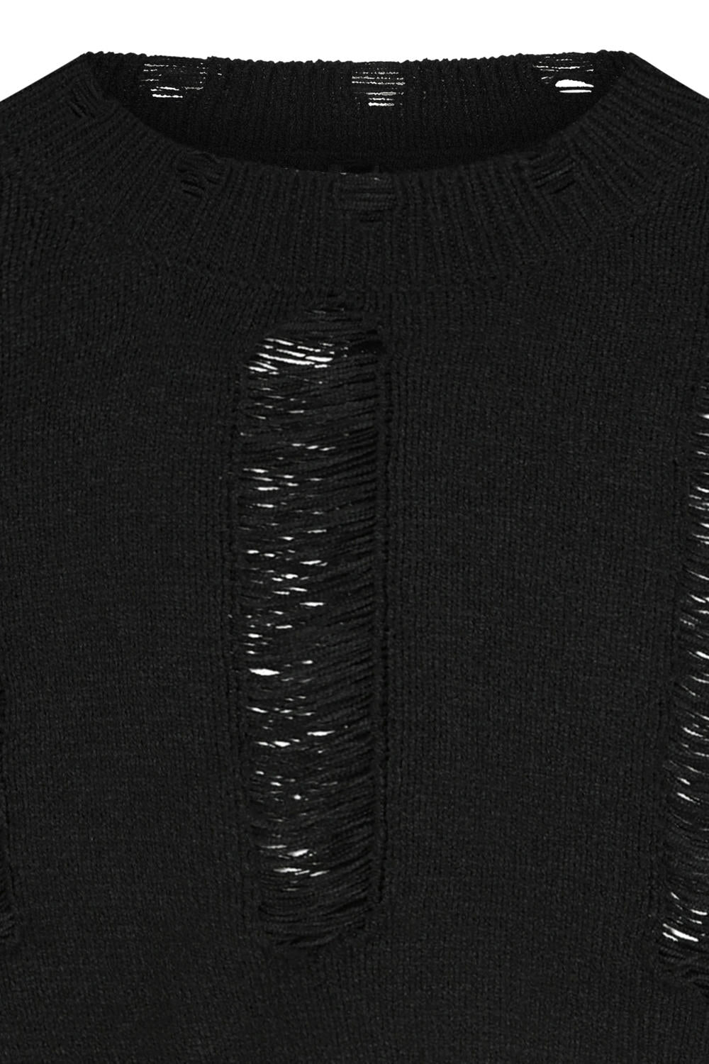 Banned Apparel Rosalie Distressed Knit Top
