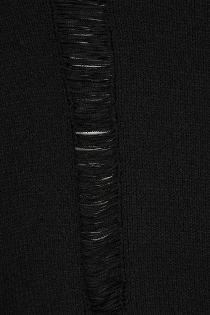 Banned Apparel Rosalie Distressed Knit Top