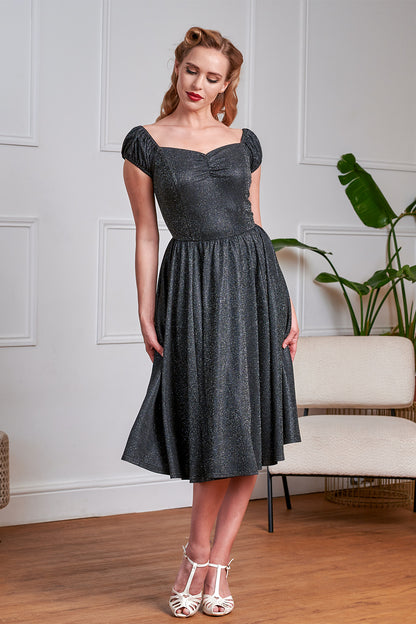Banned Apparel Black Marilyn Sparkle Dress