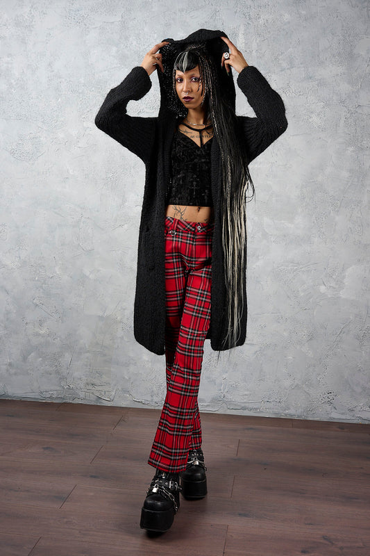 Banned Apparel Blackmoor Long Knit Cardigan