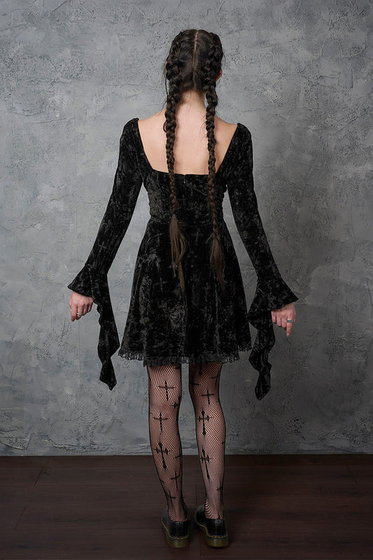 Banned Apparel Sanctum Velvet Dress