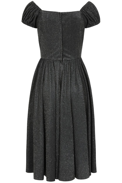 Banned Apparel Black Marilyn Sparkle Dress