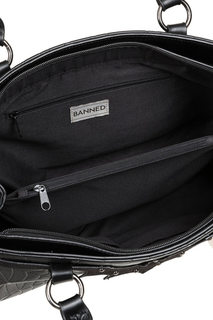 Banned Apparel Widow's Veil Tote Bag, view 6
